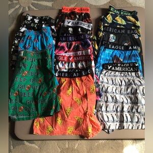 American Eagle set of 12 men’s boxer shorts